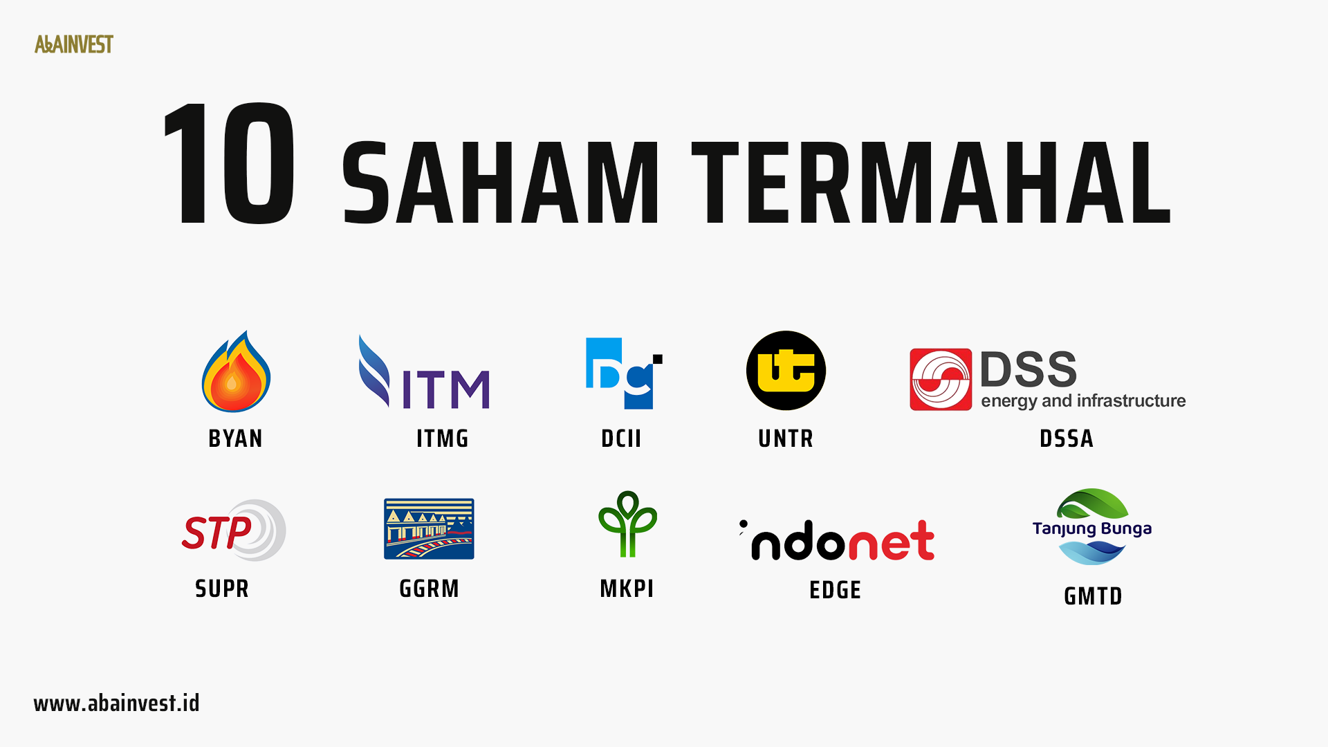 saham indonesia termahal 